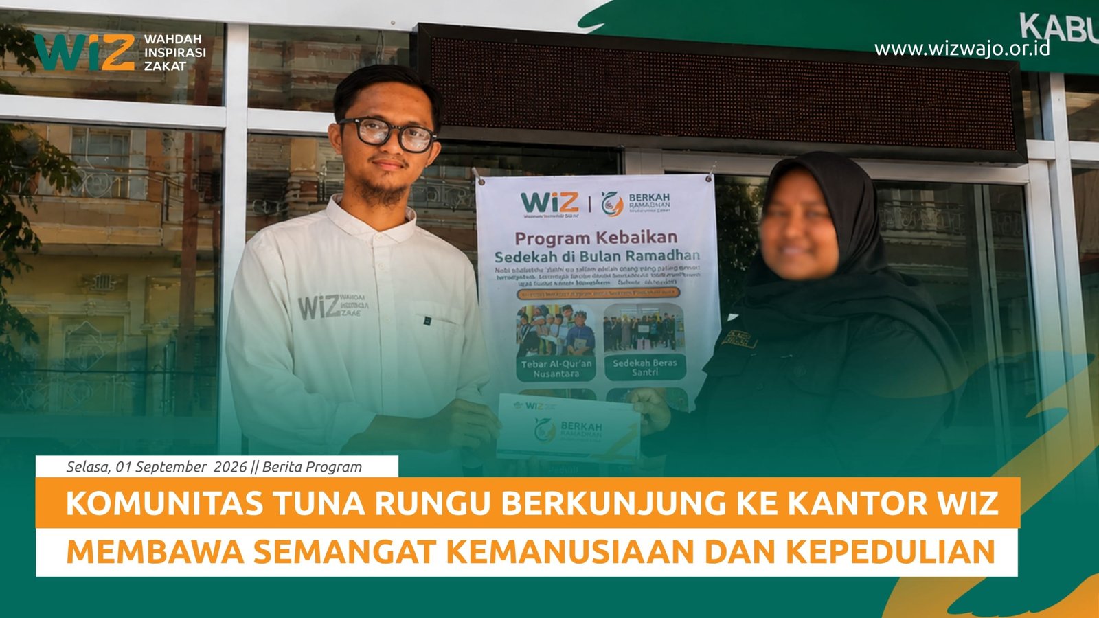 Berkunjung Ke WIZ, Komunitas Tuna Rungu Bawa Pesan Tersirat